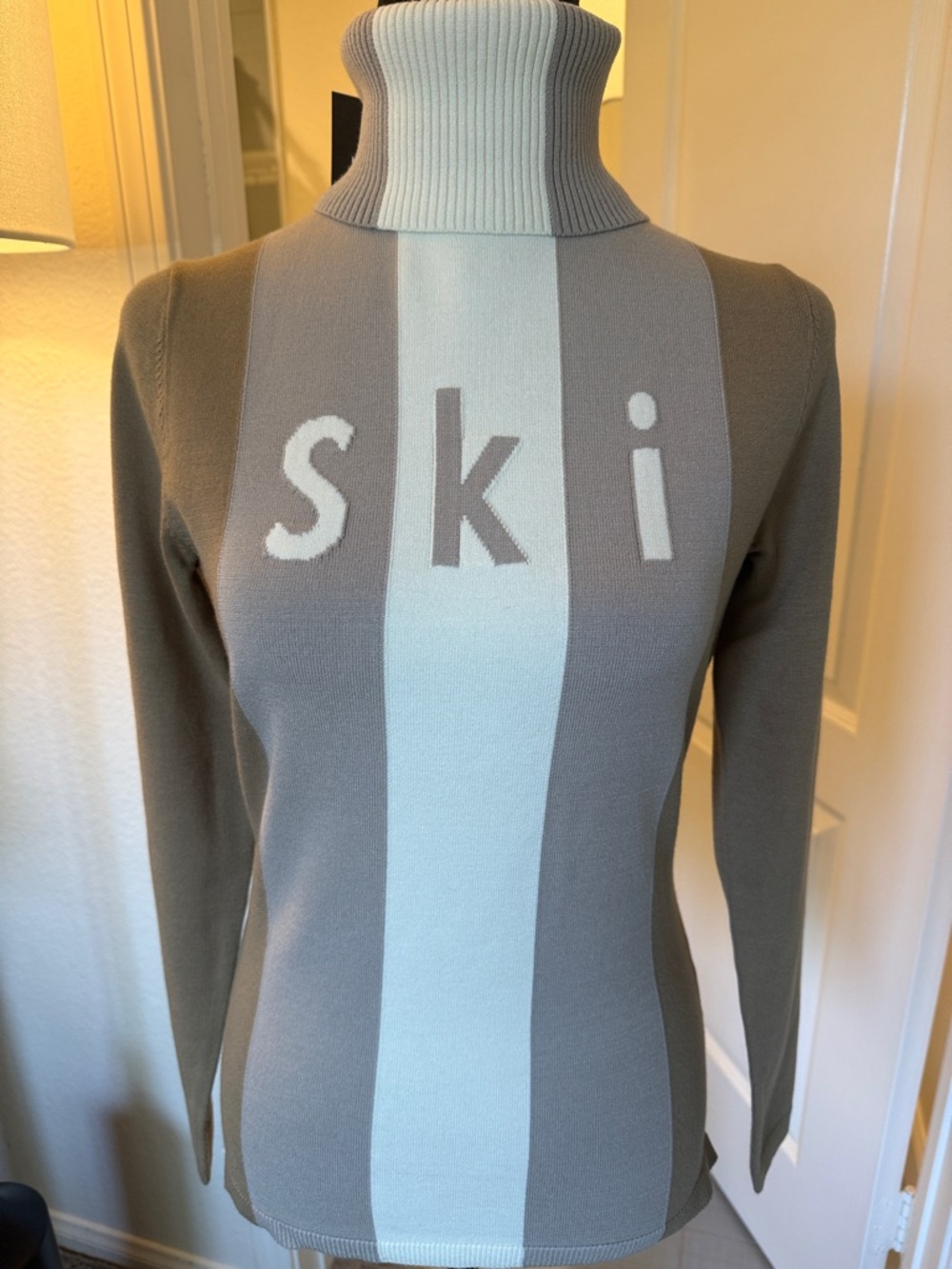 Alp-N-Rock Turtleneck Apres Ski Stripe Sweater Turtleneck - Alp N Rock NWT